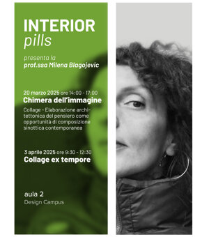 Interior Pills Chimera dell'immagine - Master Interior Design UNIFI